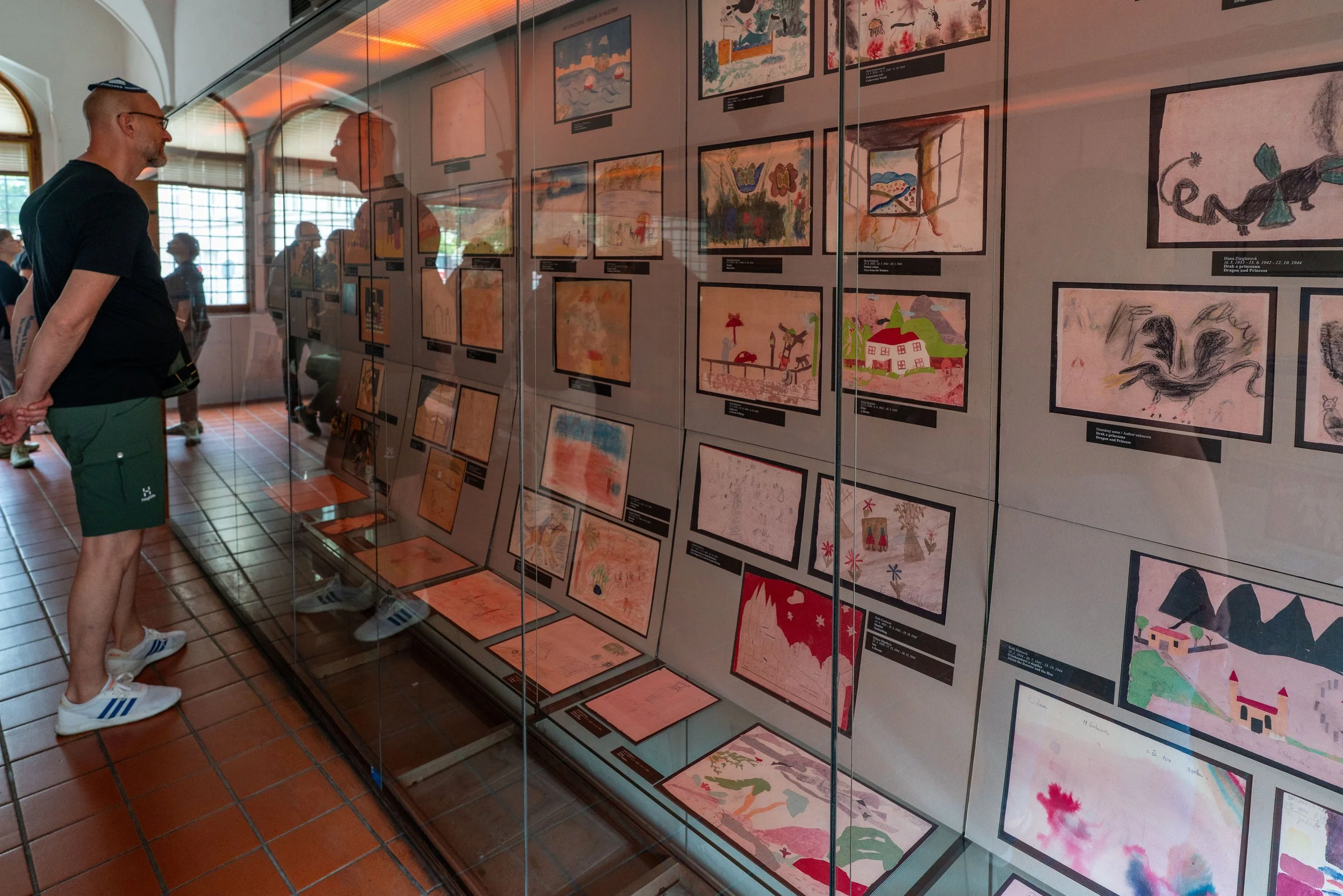 Exhibit of Drawings – Pinkas Synagogue Prague
Colors of hope and fear drawn by young hands, voices silenced too soon.