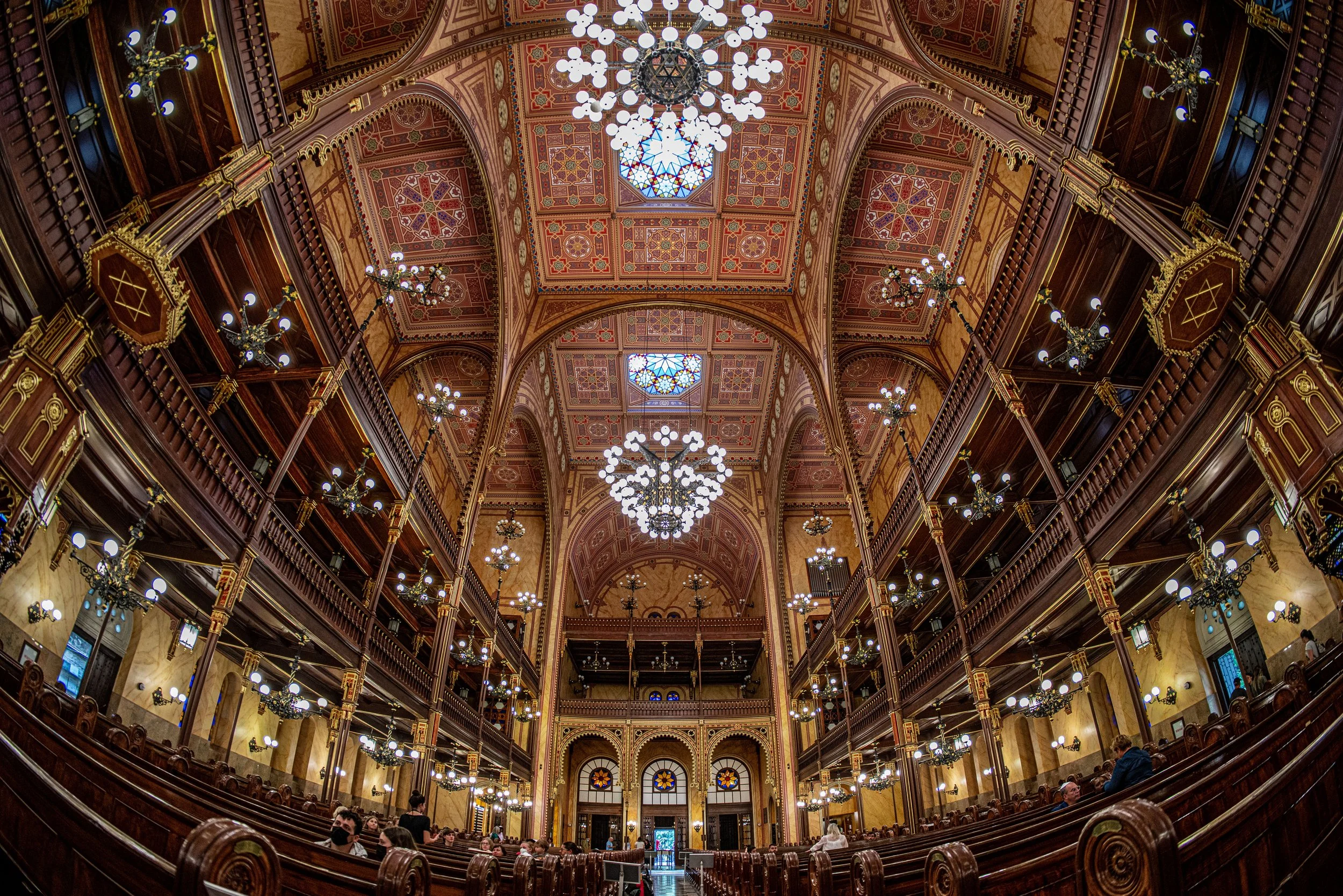 Budapest, Dohány Street Synagogue - Sacred arches rise above sorrow, carrying voices of survival, faith, and enduring heritage.