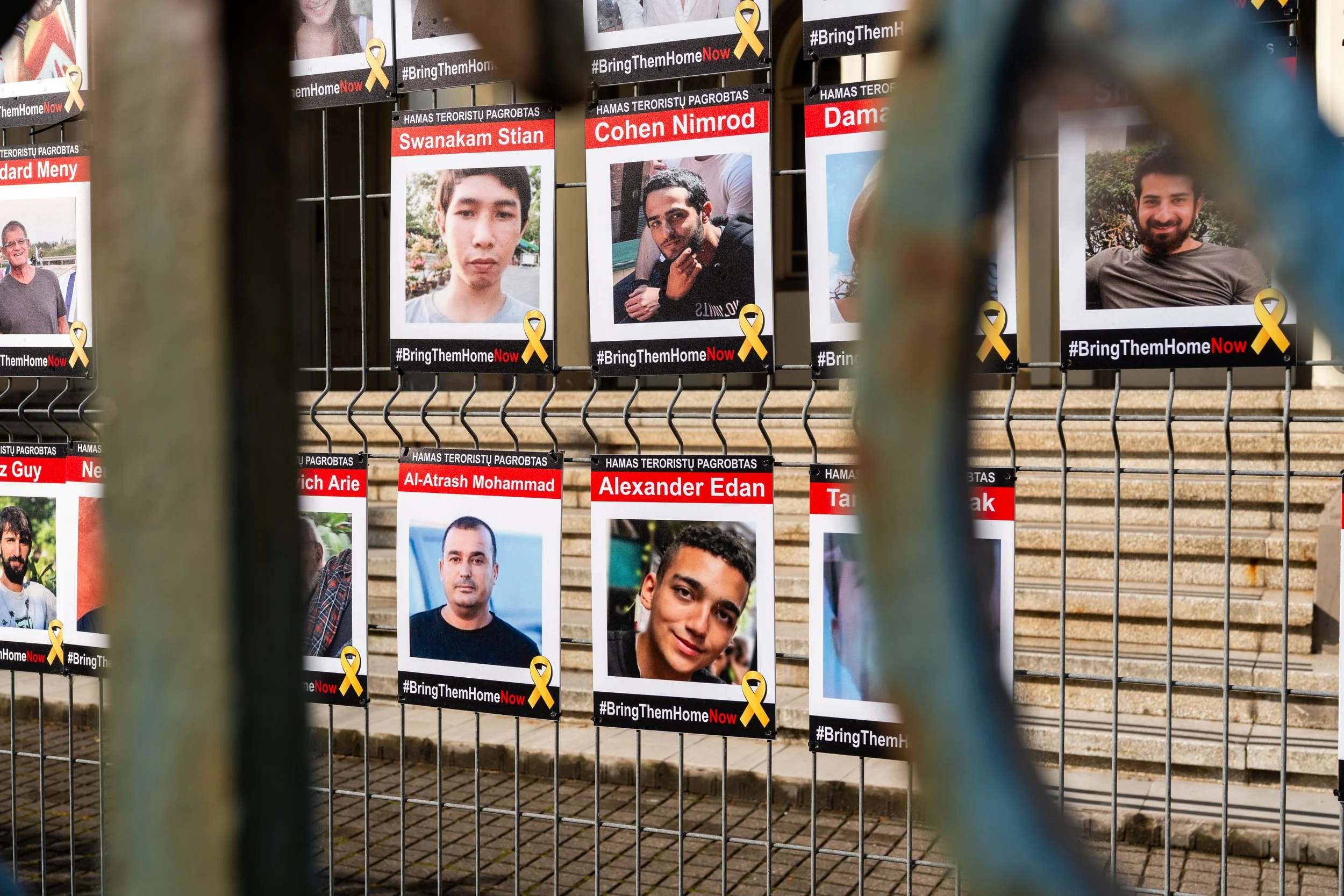 Vilnius. Their eyes remind us: silence is not an option.