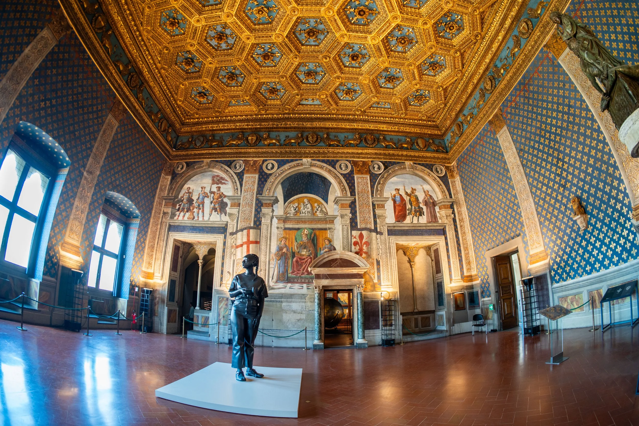 Florence, Palazzo Vecchio - In Sala dei Gigli, art and authority merge, where Medici splendor defined a city’s destiny.