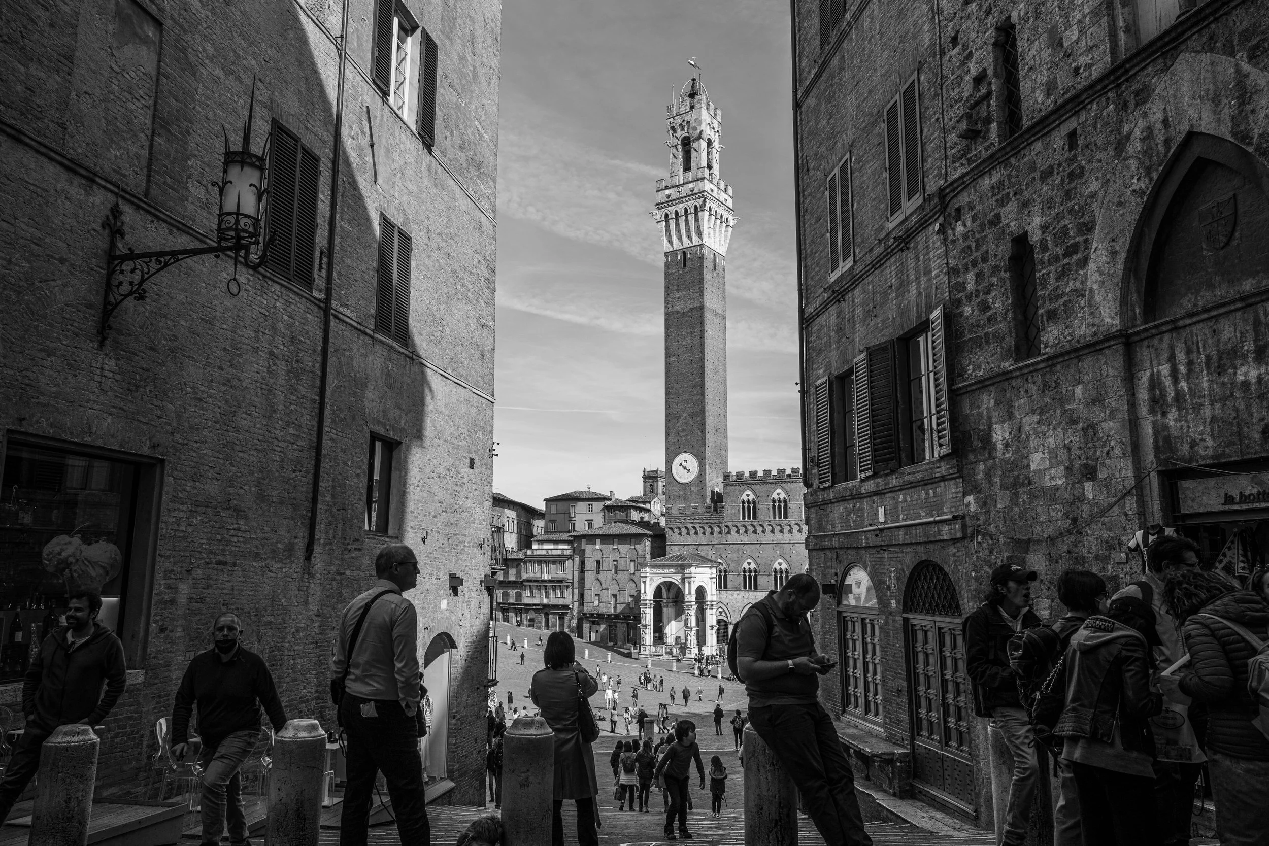 Siena, Piazza del Campo - Gothic brick and human gathering merge, where history, power, and daily life eternally intertwine.