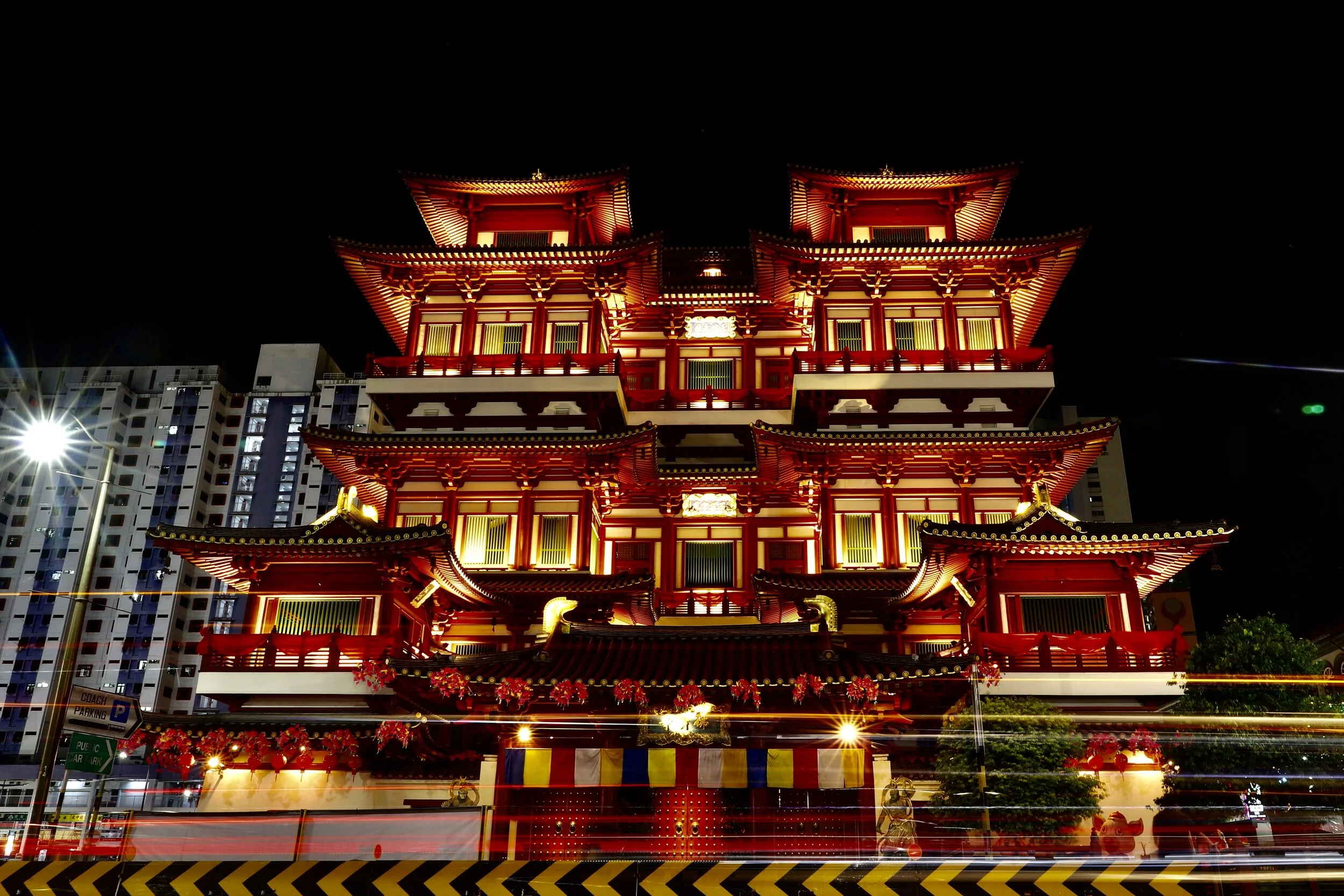 Temple Long Exposure
