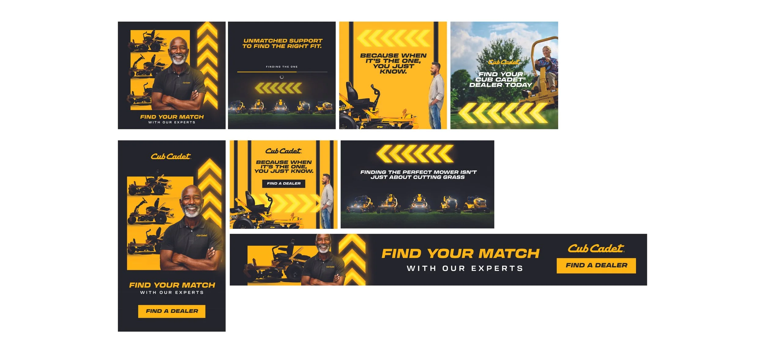 Cub Cadet Digital Ads