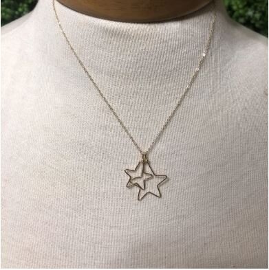 CLASSIC DOUBLE STAR NECKLACE