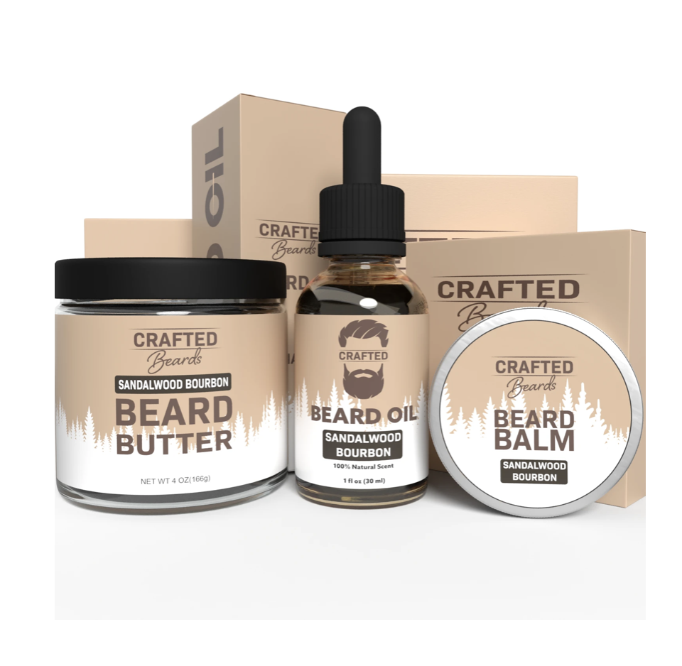 Beard Care Kit - Beard Oil - Beard Butter - Beard Balm