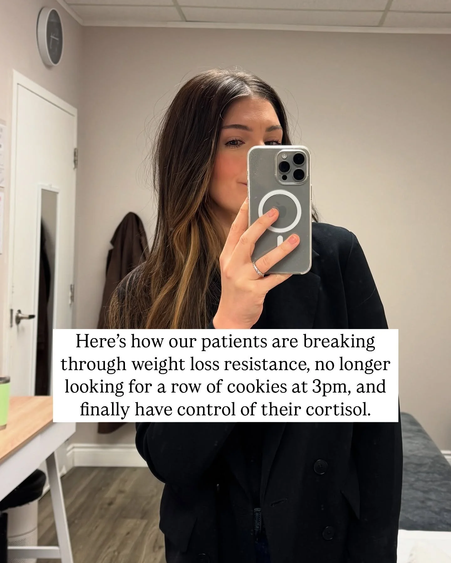 Here&rsquo;s how our patients are breaking through weight loss resistance, no longer looking for a row of cookies at 3pm, and finally have control of their cortisol. 

First - they gained insight into their data. Looking at the right labs and using t