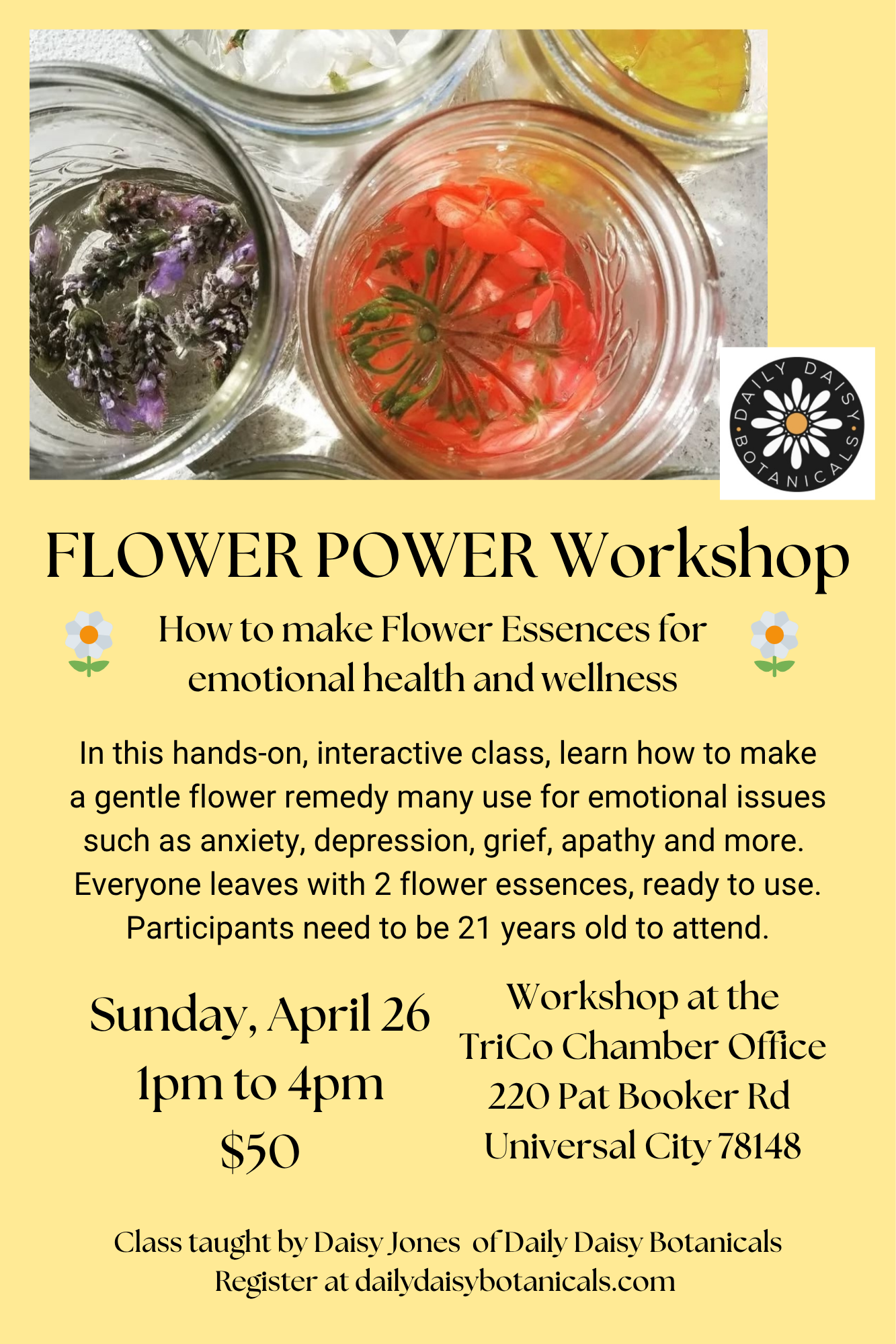 daily-daisy-botanicals-tri-county-chamber-of-commerce-universal-city-texas-flower-power-flower-essence-workshop-2026.png