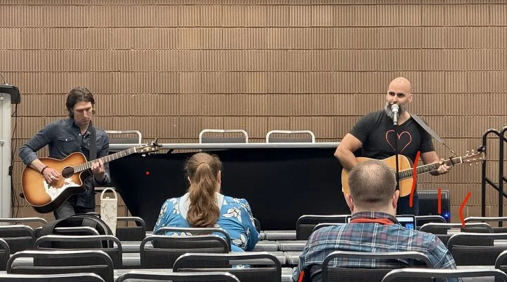 I was in New Orleans last week with @chrisgraham_musician sharing my message and music at the leading Payments conference .  Keep saying this to everyone&hellip; Traveling with Chris has made all the difference. Not only to the audience, but to me. I