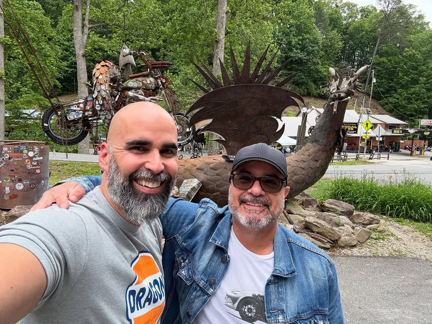 Finally did the tale of the Dragon. It was awesome to be able to do that with my longtime buddy Cristobal and his group of guy friends that go for drives every year.  I made some new friends myself.  Really pushed my limits on driving.