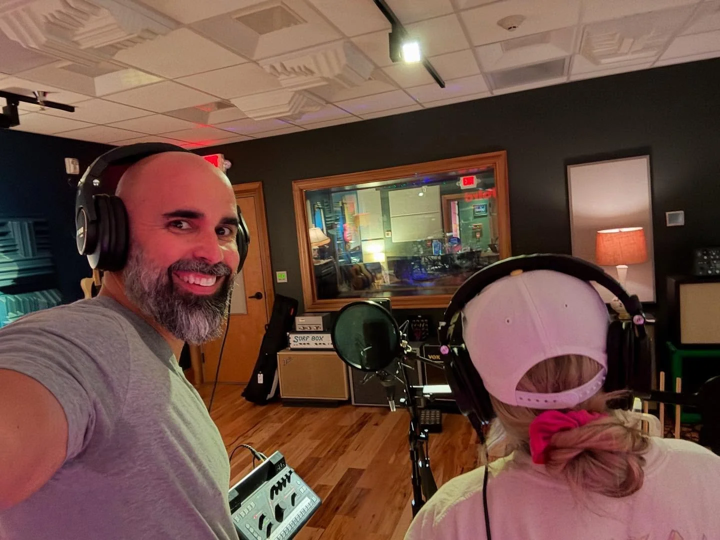 Back in the studio with some of my favorite people.  Excited to release the new song &ldquo;I Am Done&rdquo; in just a few short weeks.  I love singing with @ambercarrington and working with @dranmichael .  Followed by an amazing burger at State of C