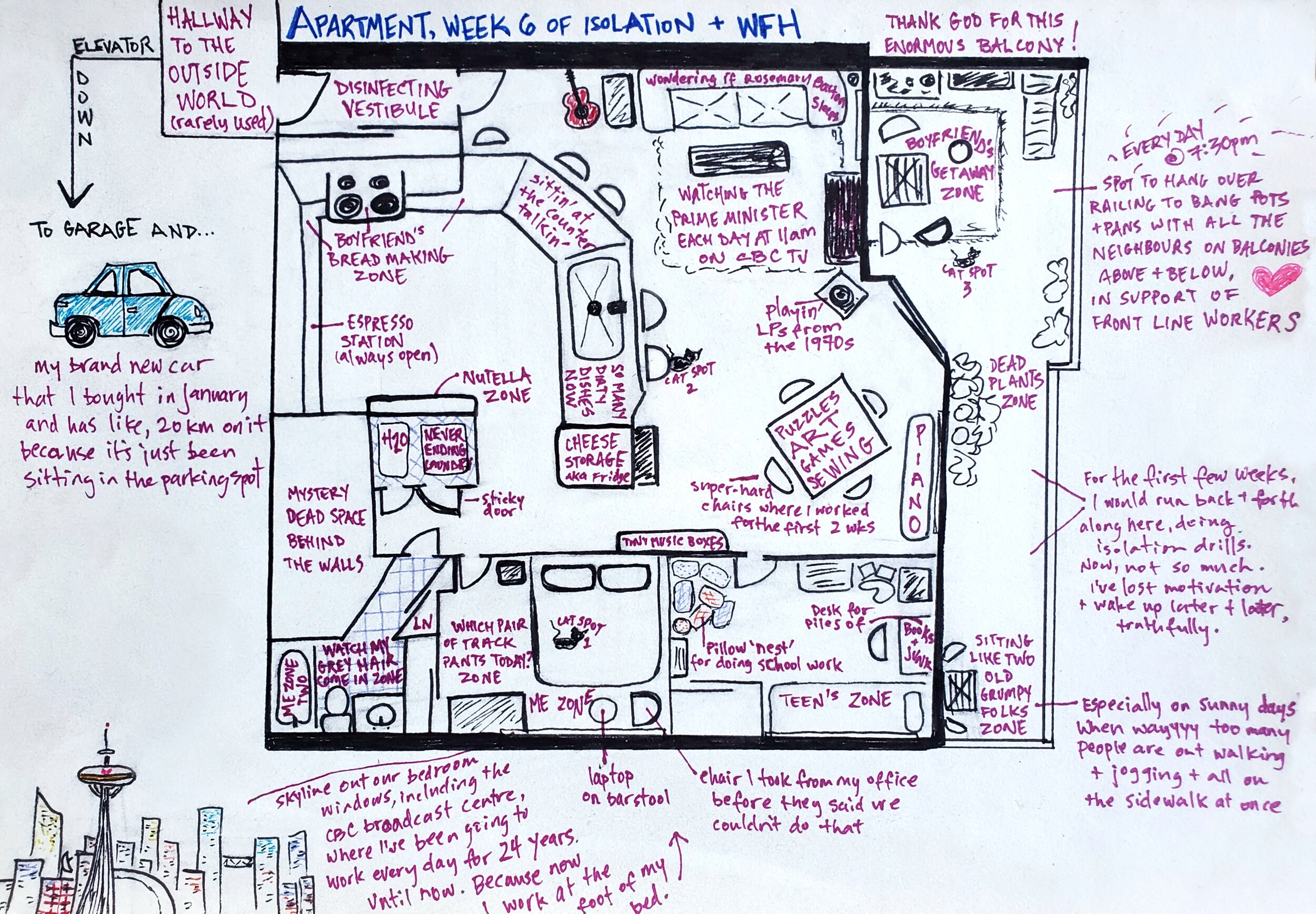 ISOLATION MAP — Michelle Parise
