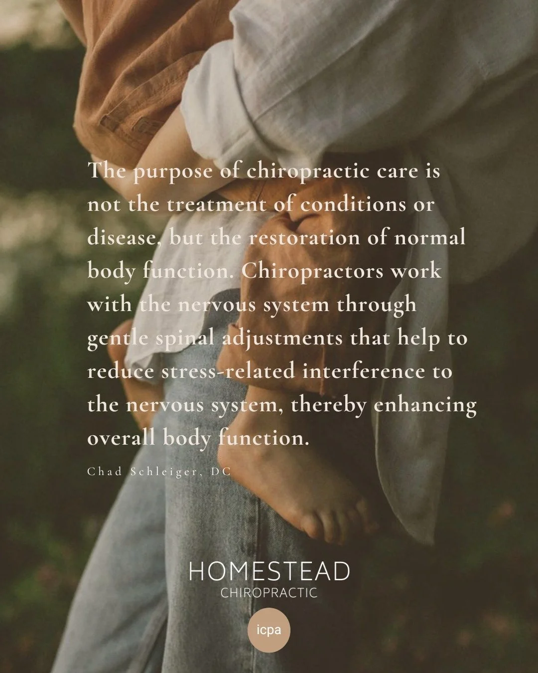When the body is in balance, healing happens naturally🤍 

#Homestead #pediatricchiropractor #Chiro #Bettendorf #Naturalhealing