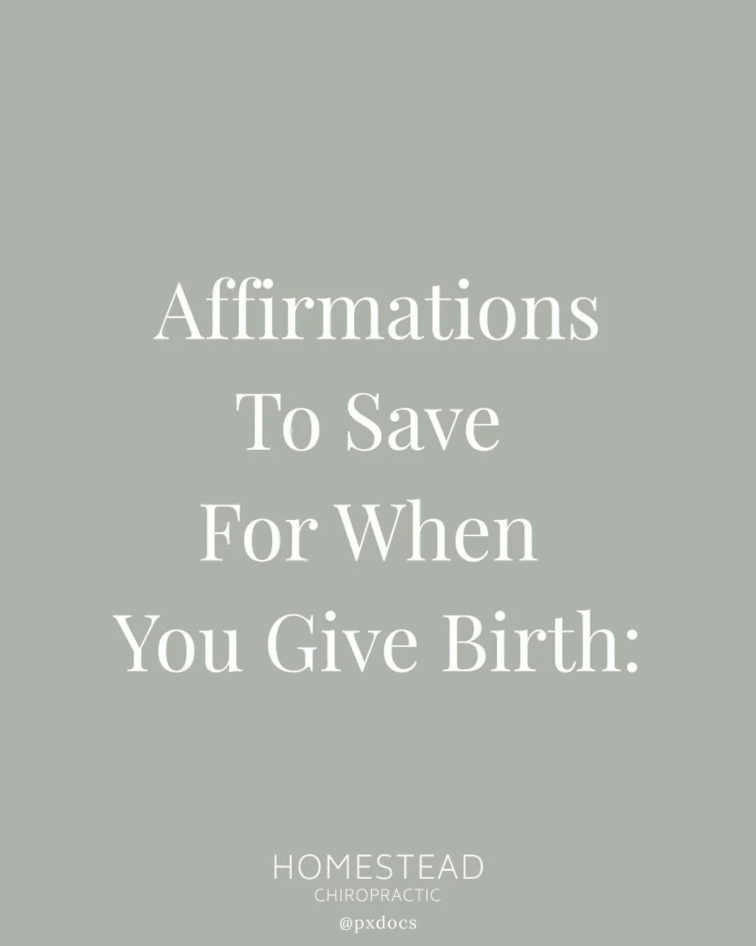 To the strongest mamas we know- here are some things to remember in this phase of life🤍 

#Prenatal #Pxdocs #Bettendorf #Quadcities #Chiro