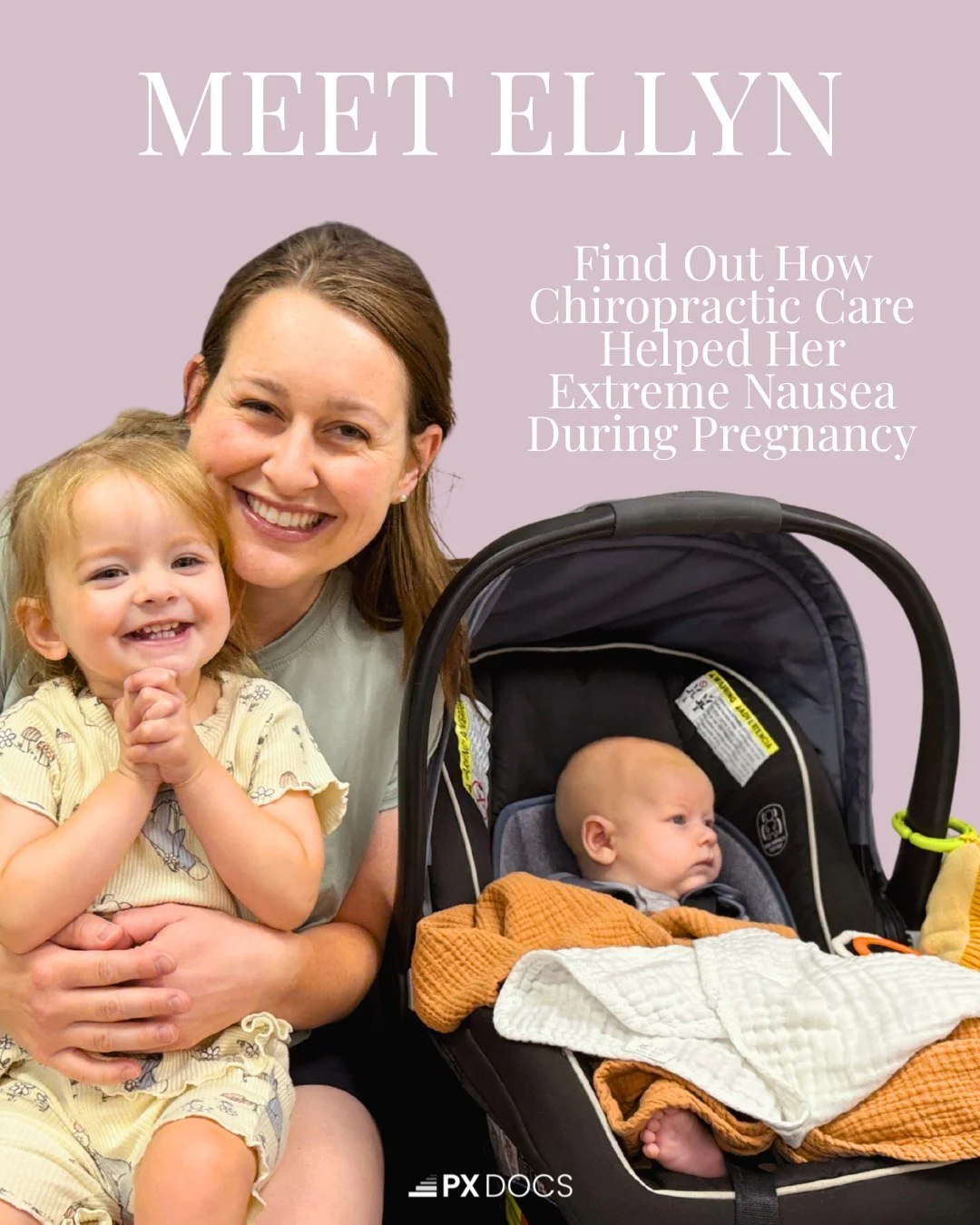&ldquo;I was trying not to get sick from simply moving around&hellip;&rdquo; 

This mama experienced extreme nausea during both pregnancies &mdash; but the second time around was especially hard while also caring for a toddler. She described it as fe