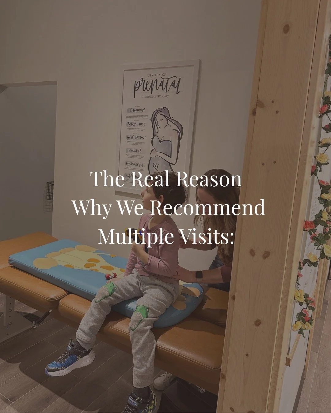 One of the most common questions we hear from parents is "how many visits will it take?"
And honestly? It's a great question. 💛

🌱But the answer goes deeper than a number &mdash; because healing isn't a one-time event. It's a process.

Yo