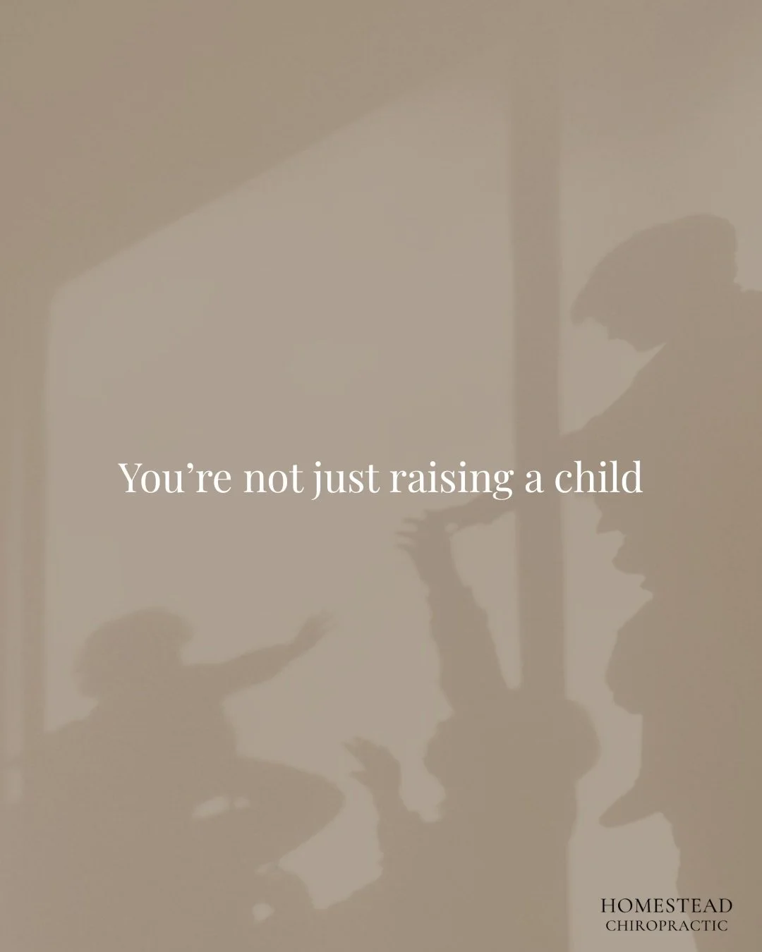 There&rsquo;s so much love that goes into raising a little one, and the choices you make now matter more than you know. 🤍 Your child&rsquo;s nervous system is growing and adapting every single day, and the gentle care you give now lays the groundwor