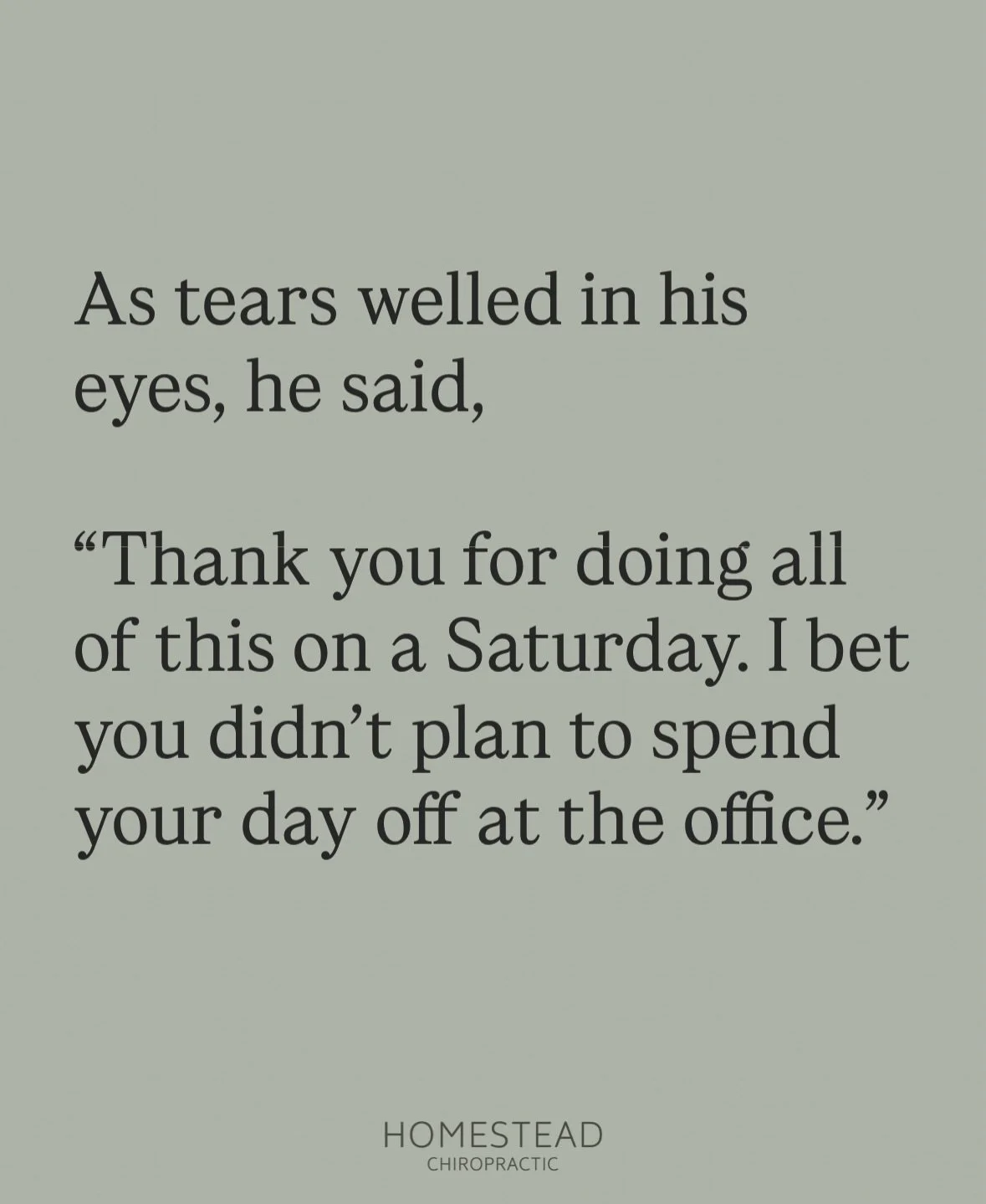 Reasons why we do what we do. We love you, Quad City area 💟 and are grateful that you trust us 🥹