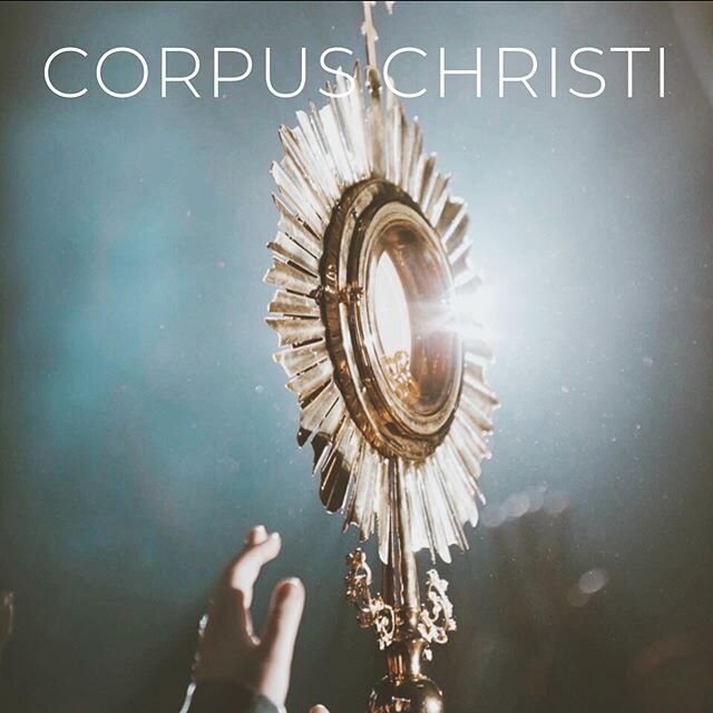 &ldquo;Today the Church shows the world the Corpus Christi - the Body of Christ. And she invited us to adore Him: Venite adoremus - Come let us adore Him. The Blessed Sacrament is the holiest reality, the living memorial of the redeeming Sacrifice&rd