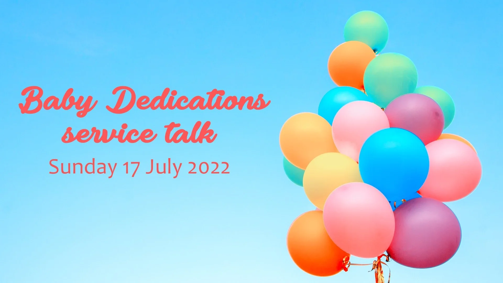 Two mums who helped change the world! | Baby Dedication Service