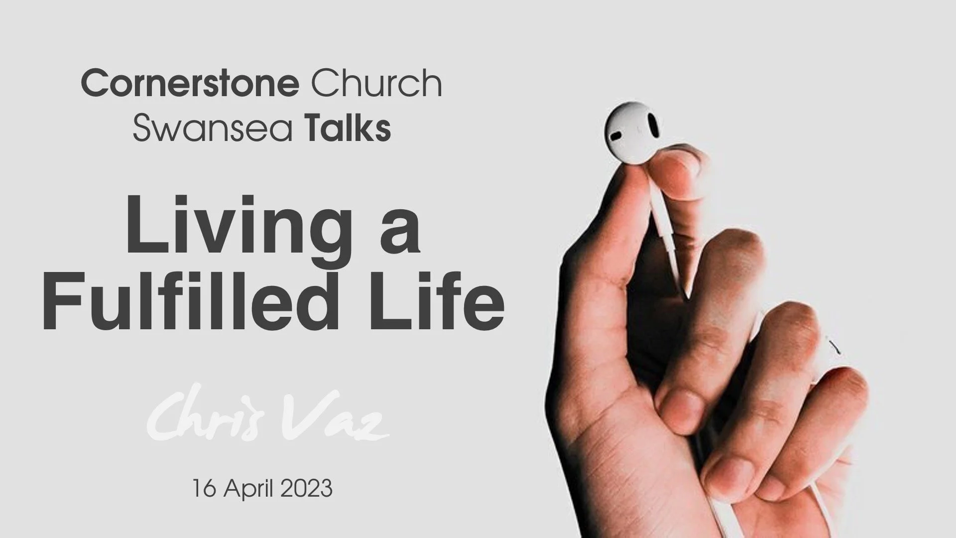 Living a Fulfilled Life