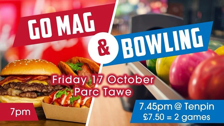 A few save the dates for our fella&rsquo;s! Burgers and bowling in Oct and footie in Nov. See you there guys 💪