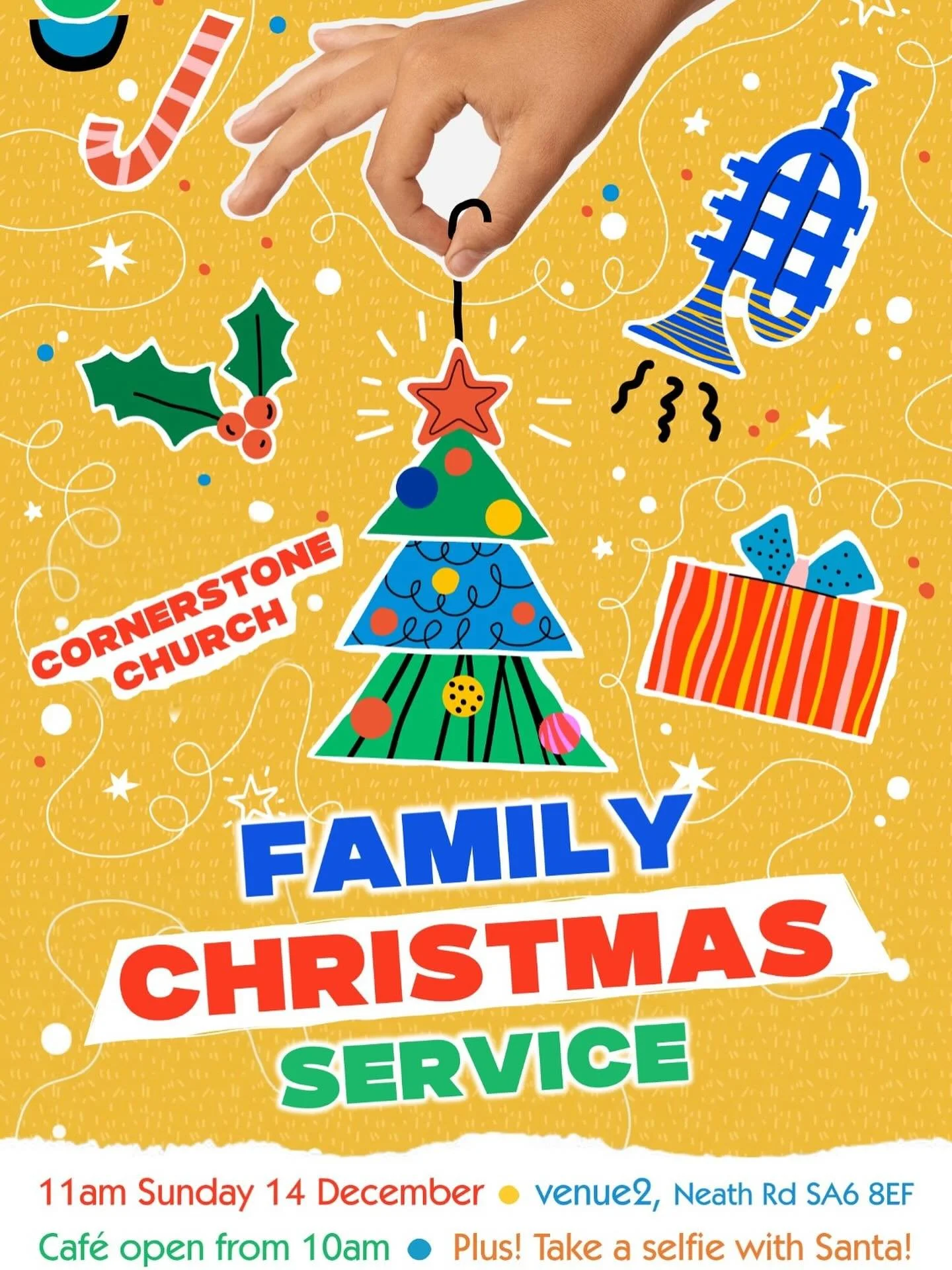 Fun for all ages! 🎄 Join us for our family Christmas service; a morning full of songs, quizzes, games and the Christmas story! Plus&hellip; special guest appearance from SANTA 🎅
