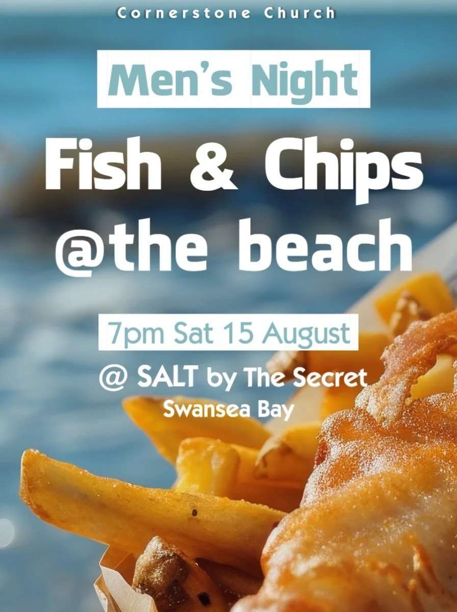 Men&rsquo;s Fish and Chips? 🍟  See you there! ☀️