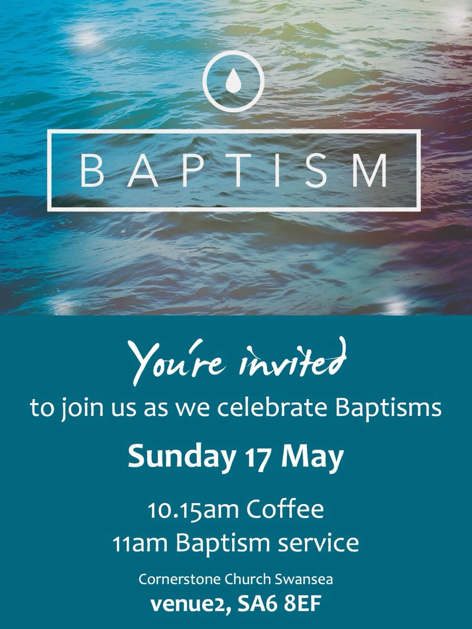 We&rsquo;re excited for our Baptism service this week 🙌 why not come along and check it out ☺️