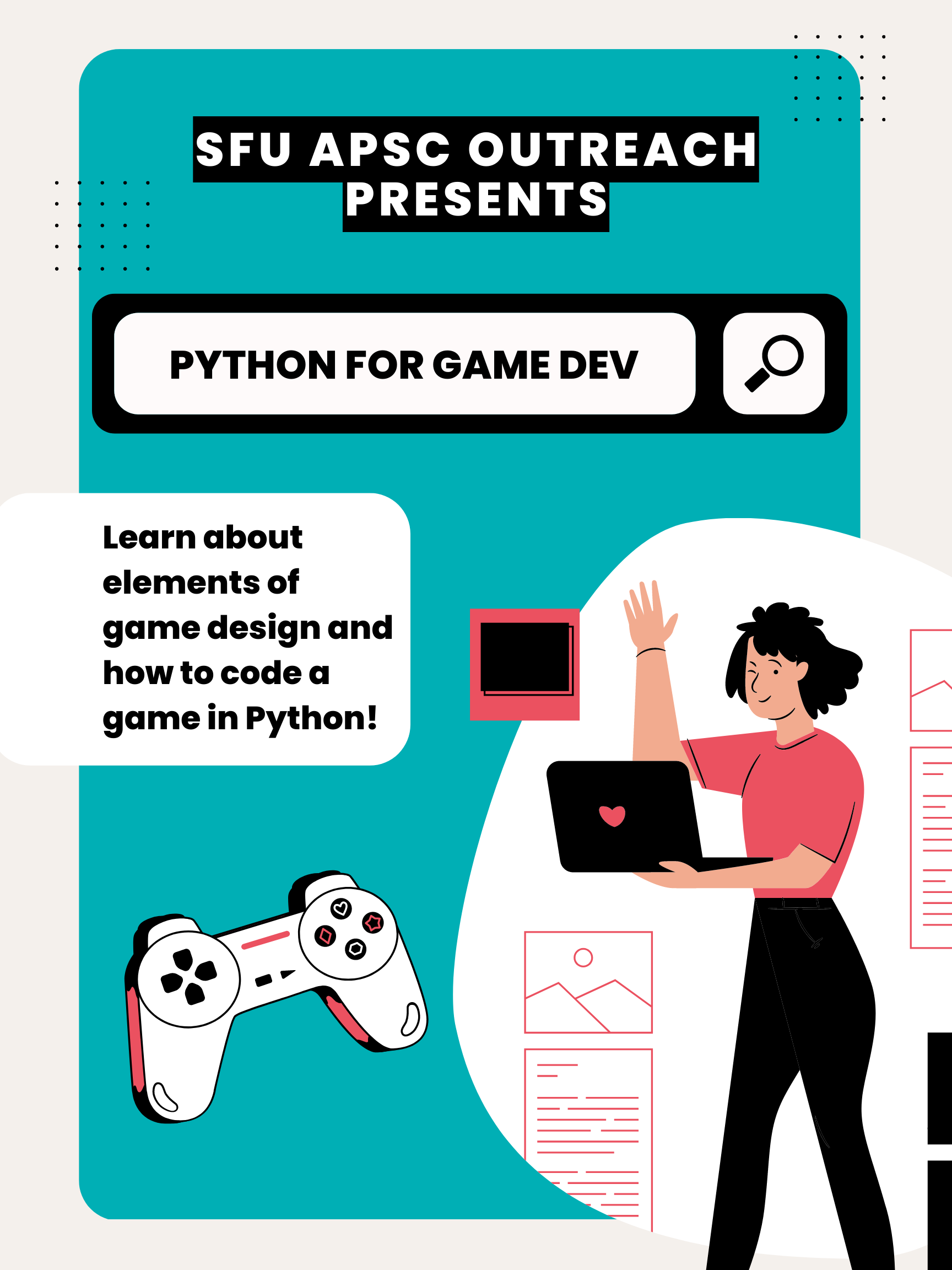 Python for Game Dev — Science AL!VE @ Simon Fraser University - STEM ...