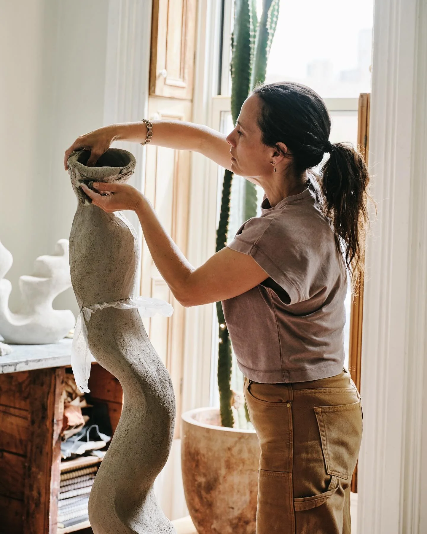 Taking a moment to reflect on last year&rsquo;s summer commission for a floor lamp. I&rsquo;m always grateful for these challenges: building tall, balancing elements that speak to each other, and uncovering the quiet mechanics behind light.
Every few