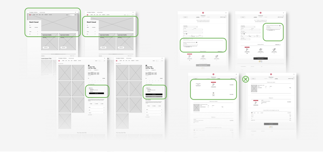 User Testing Feedback integration