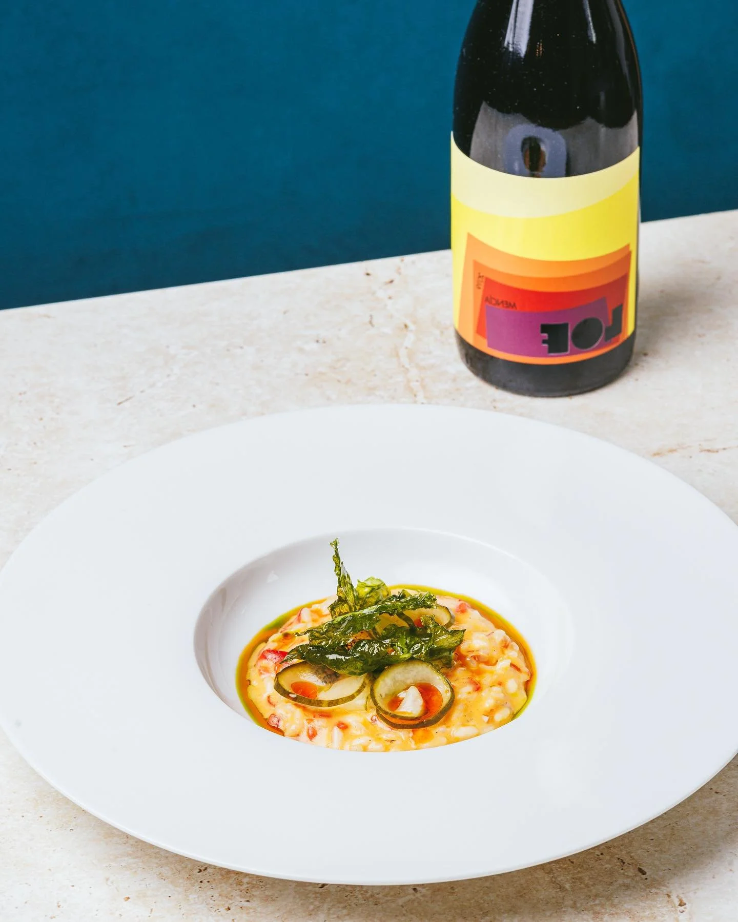 Burnt Red Pepper Risotto 
Charred Citrus, &amp; Pickled Cucumber

Paired with our LOF Mencia 🍷 
- Where - Bierzo, Northern Spain
- Grape - Mencia

Book now - www.theploughkent.com⁣⁣⁣⁣⁣⁣⁣⁣⁣⁣⁣⁣⁣
⁣⁣⁣⁣⁣⁣⁣⁣⁣⁣⁣⁣⁣
#finediningram #gastroartistry #profession