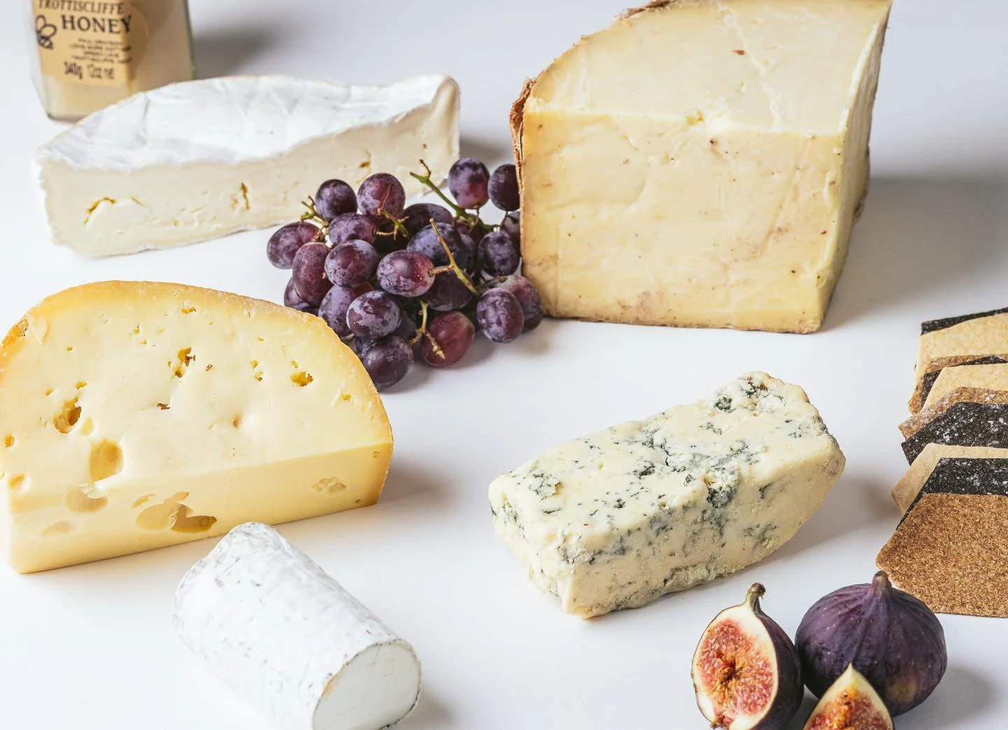 Our British Isles Cheese 🧀 
We proudly offer a selection of the finest British cheeses. 

- Sussex Brie
- Kentish Blue
- Ash goats
- Winterdale cheddar 
- Mayfield Swiss 

Book your table now at www.theploughkent.com.