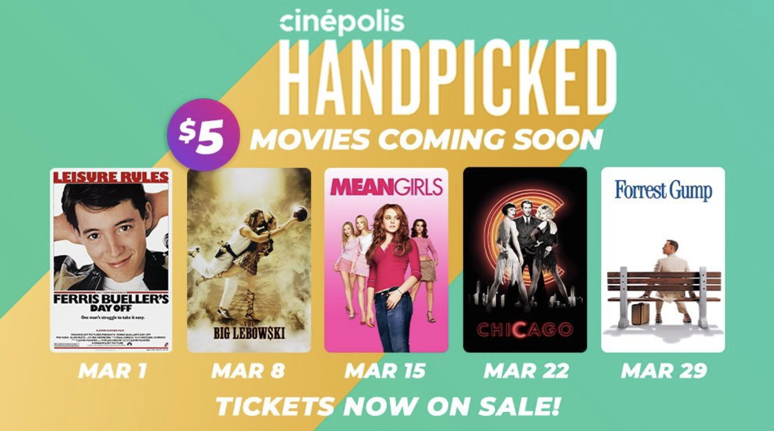 Moviehouse &amp; Eatery $5 Handpicked Movie: Chicago