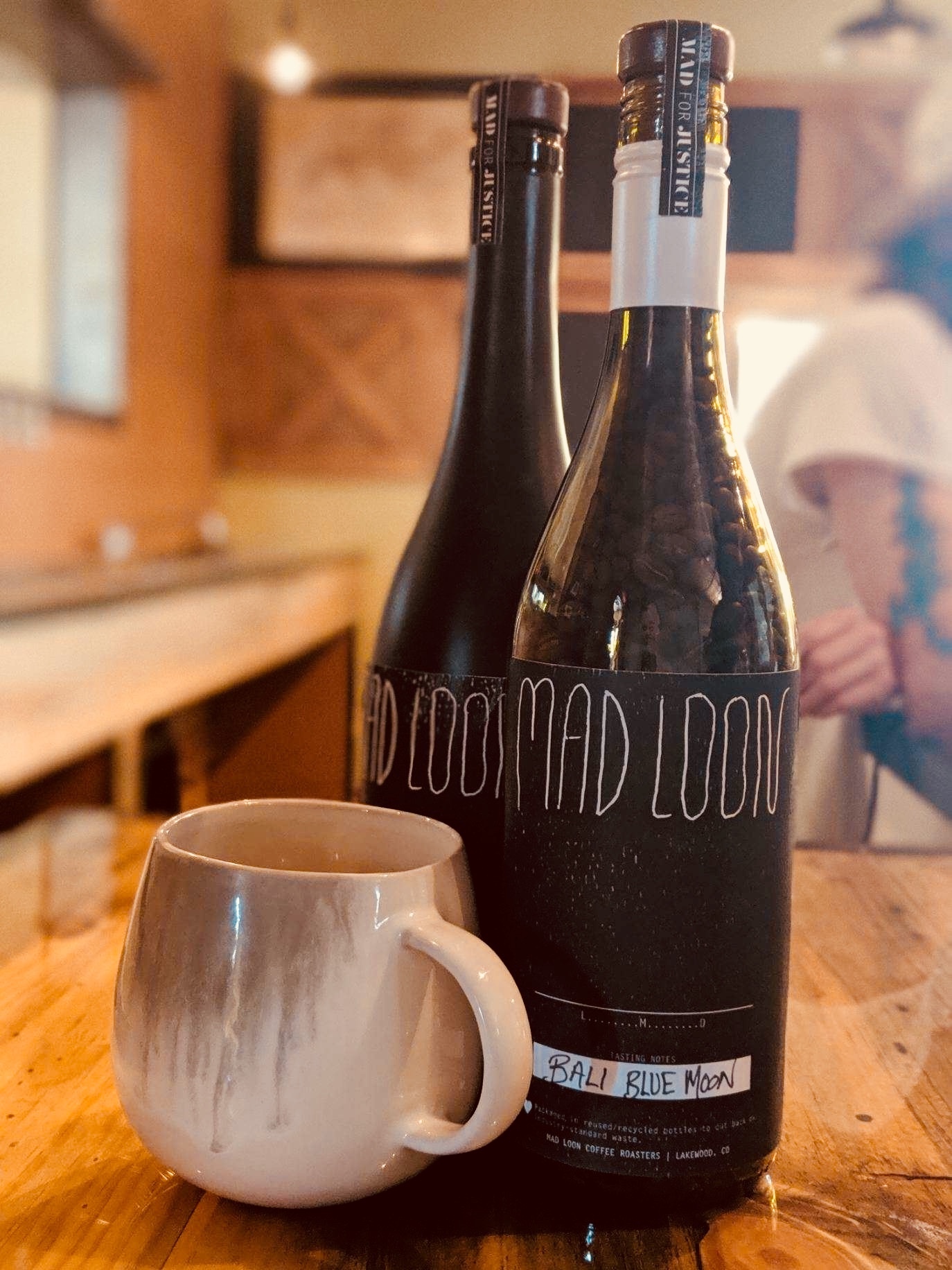 sampling of Bali, Brazil, and Honduras @ Waldschanke Ciders *packaged in reused/recycled/easily-recyclable containers to cut back on industry-standard waste