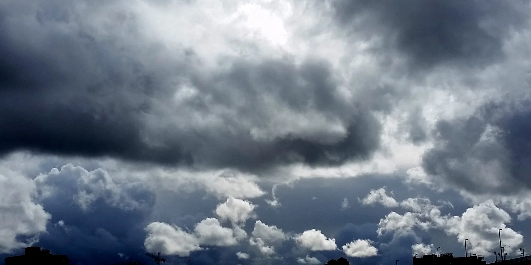 dark and stormy clouds