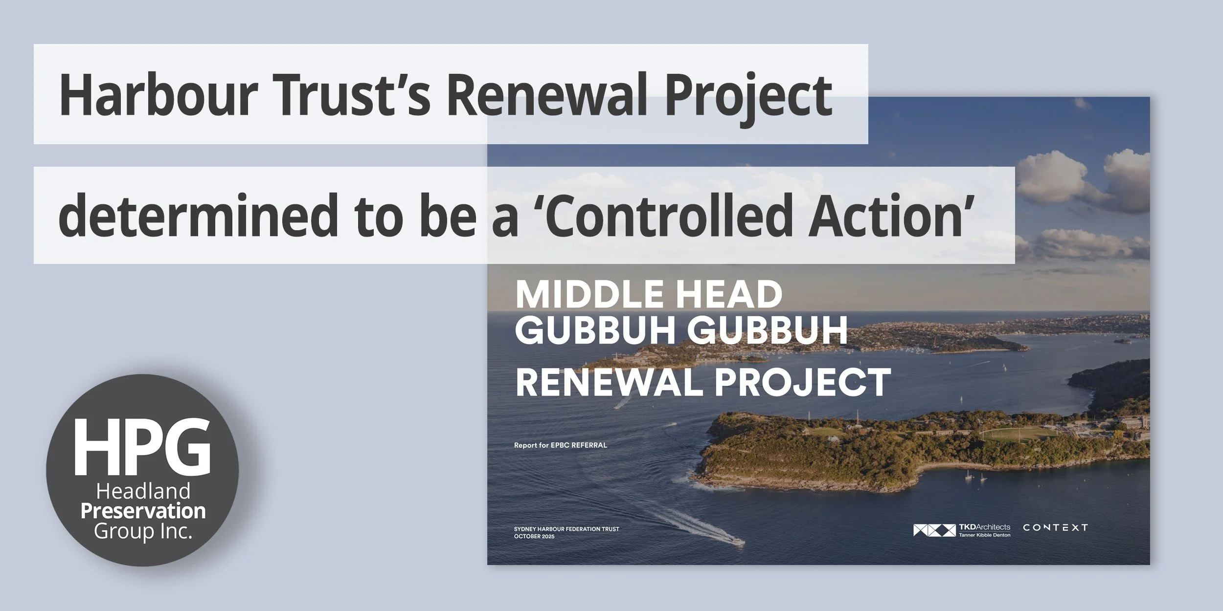 Harbour Trust’s Renewal Project determined to be a ‘Controlled Action’