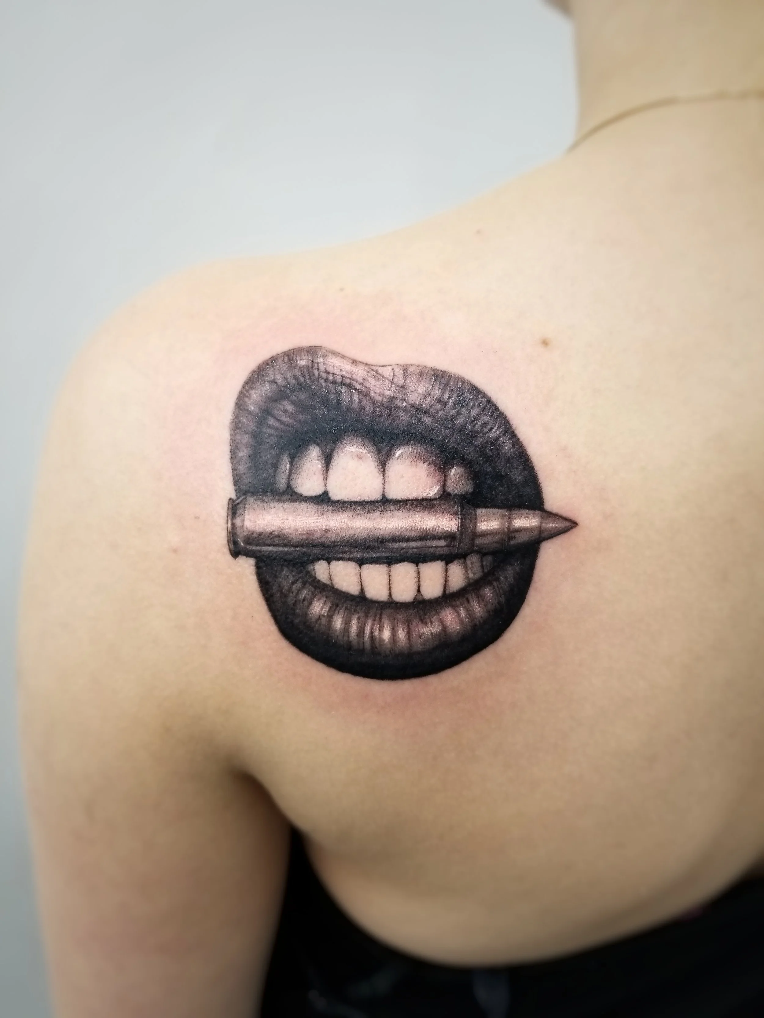 Mouth With Bullet Tattoo Infoupdate