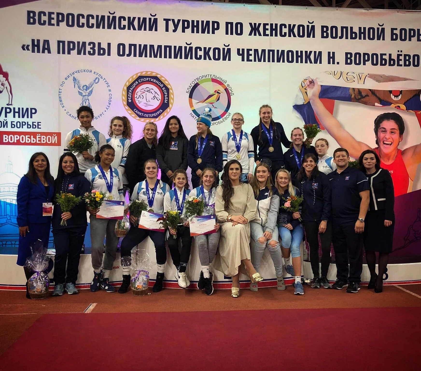 High School Wrestling: Blades Outscores Opponents 30-0, Five Win Gold at Russian Vorobyeva Cup