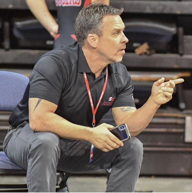 Coach Troy Jewell has led the Schreiner Mountaineers program since it’s launch in 2018.  Photo courtesy of Schreiner University.