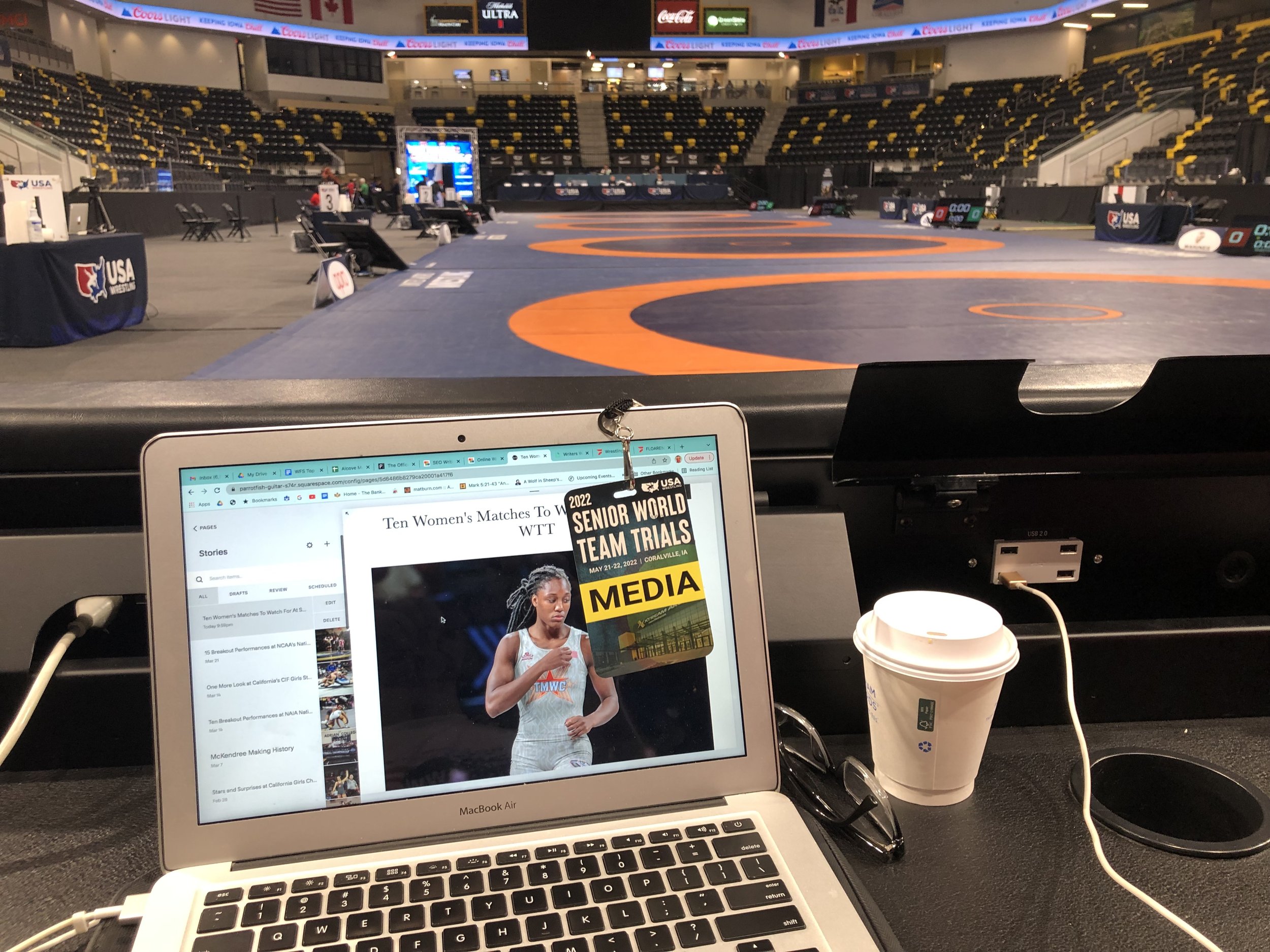 Matside Updates at Senior World Team Trials