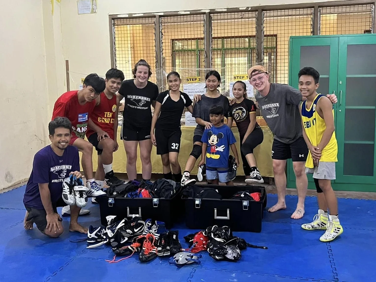 Mission of Mercy: College Wrestlers Serve Underprivileged Wrestling Club in Philippines