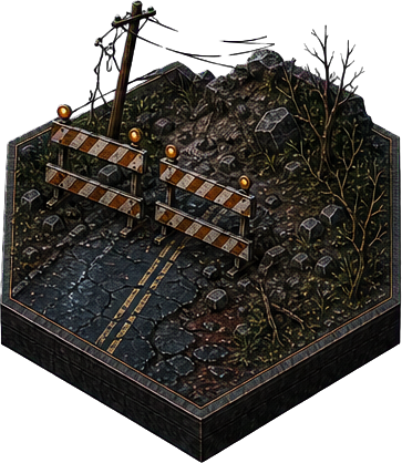 Closed Road tile