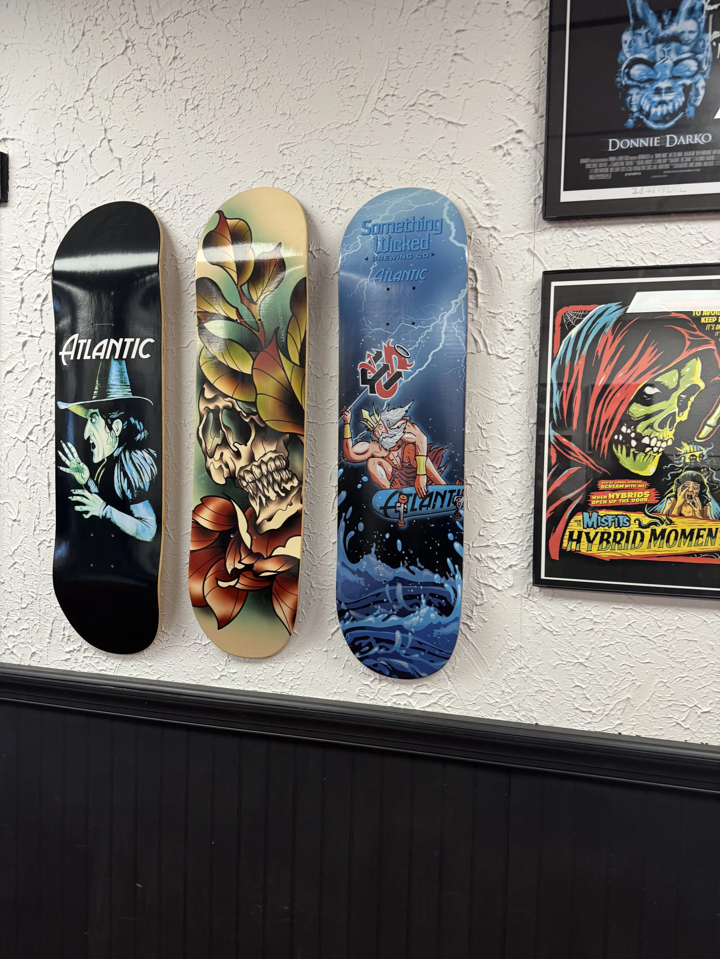horror skateboards