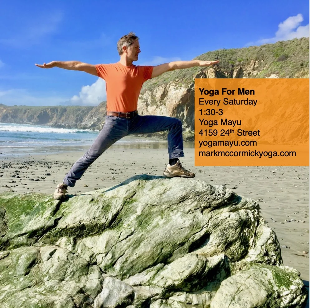 What's the story behind the "Yoga for Men" class?