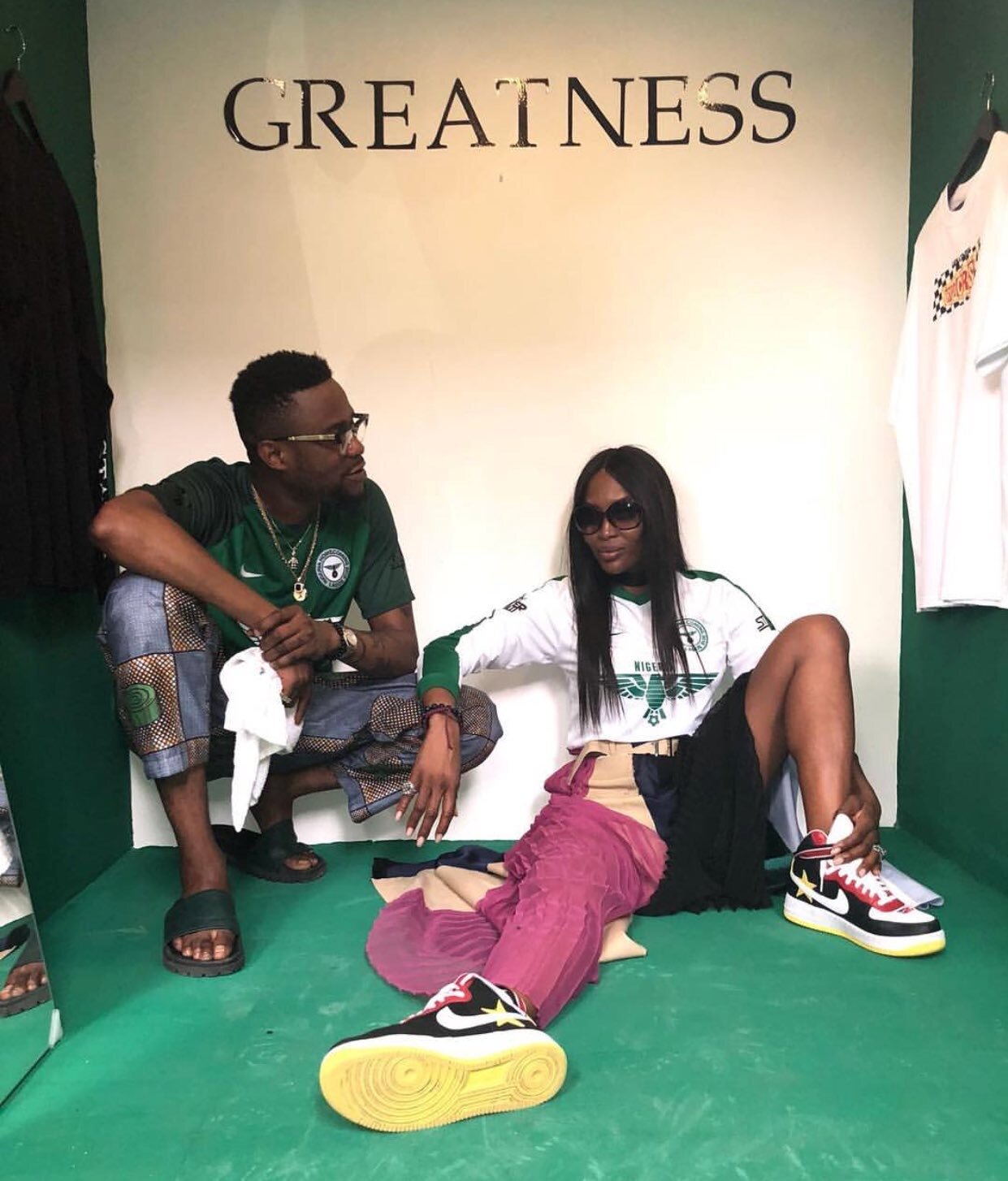 naomi campbell nike shoes