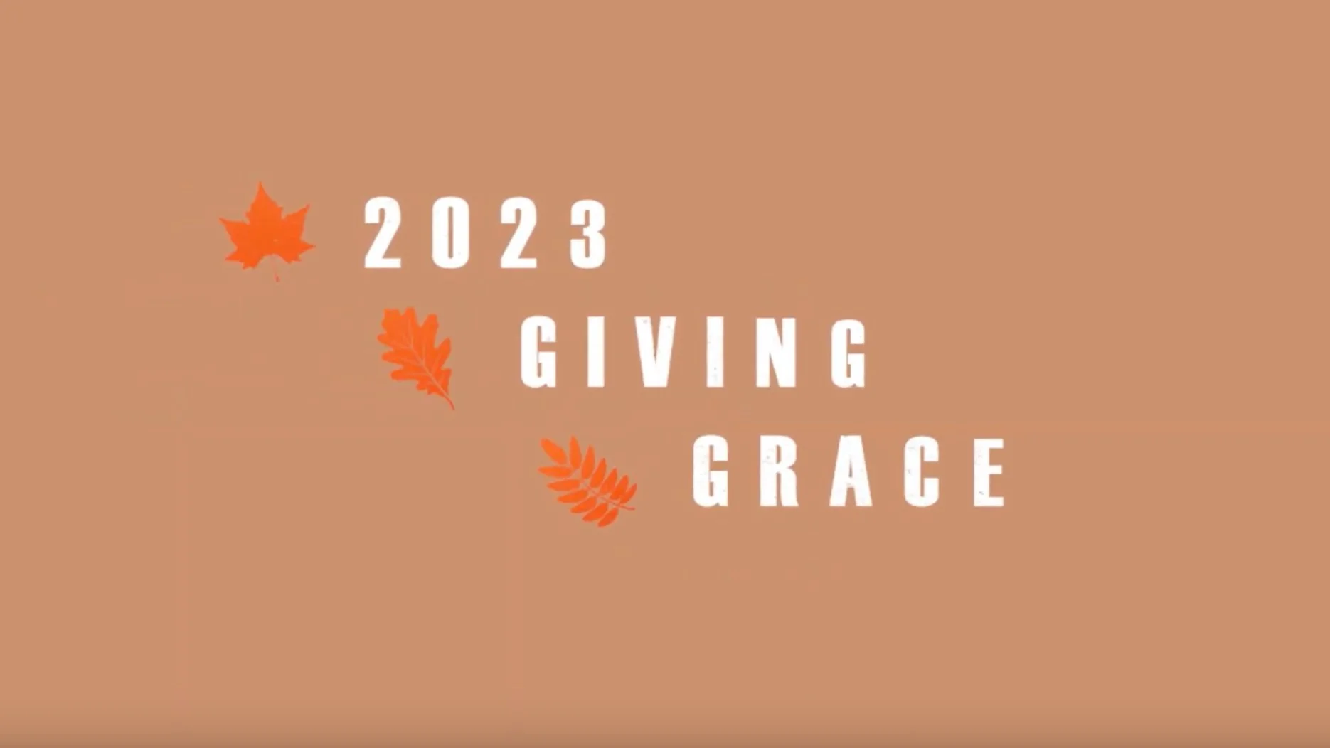Fall Festival '23: Giving Grace