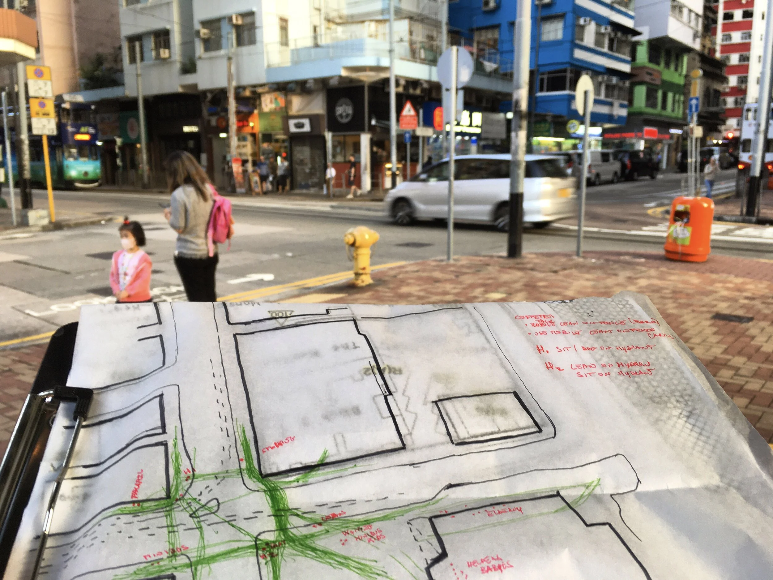 Public life and public space study and community engagement and placemaking in Hong Kong