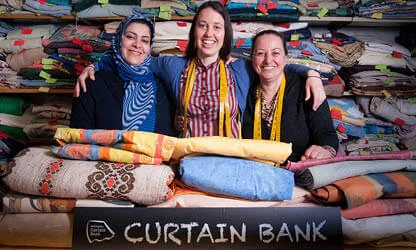 Curtain Bank needs more curtain donations before winter is over