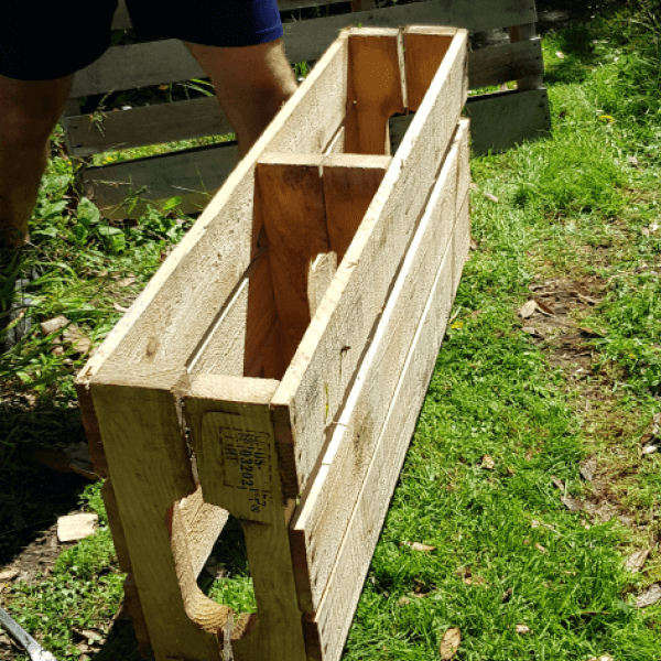 Make A Pallet Planter For Small Spaces, Diy Garden Box From Pallets